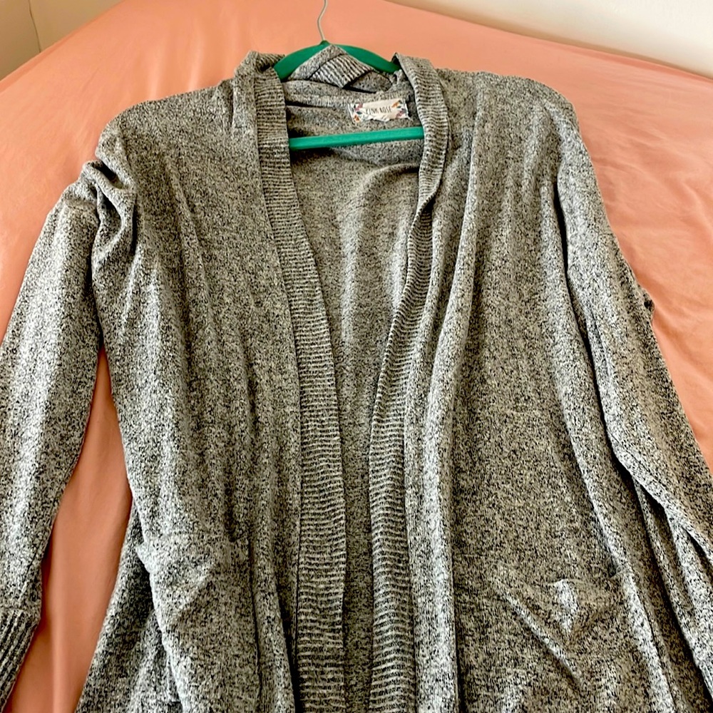 Grey Cardigan